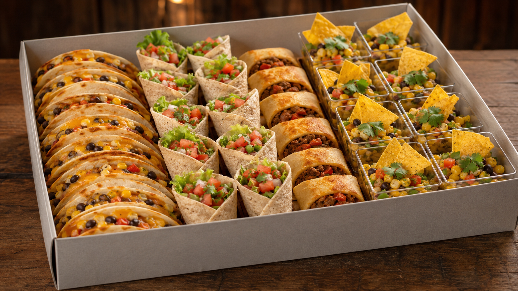Meksykańska Fiesta Box – Party Box Catering Domino Nowy Sącz
