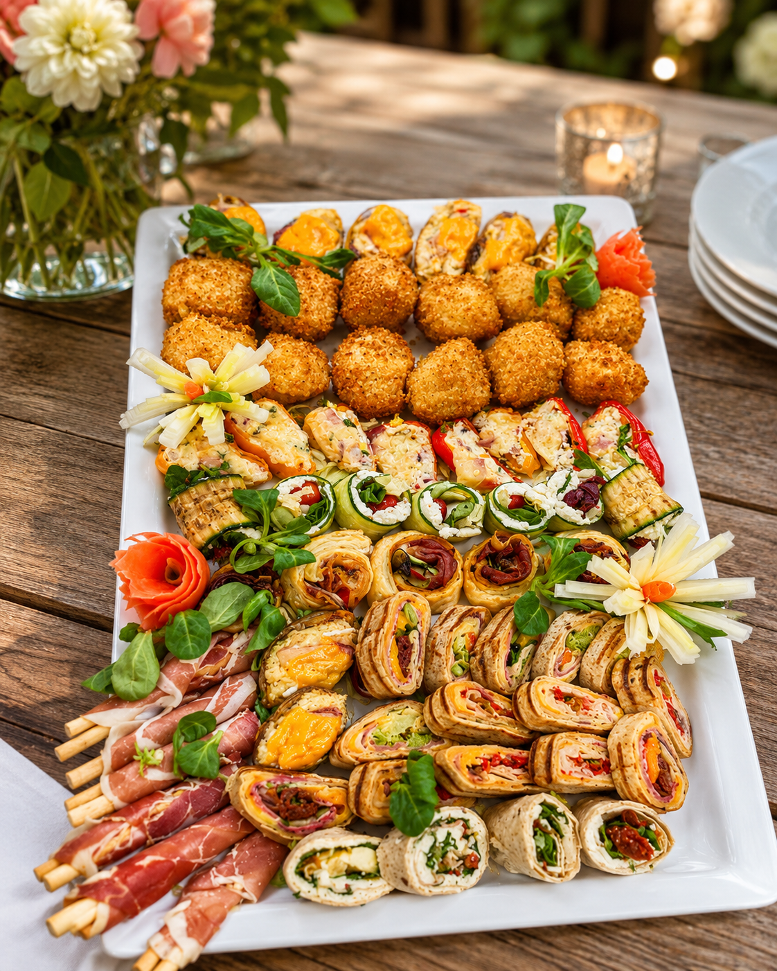 Taca przekąsek Catering Domino Nowy Sącz