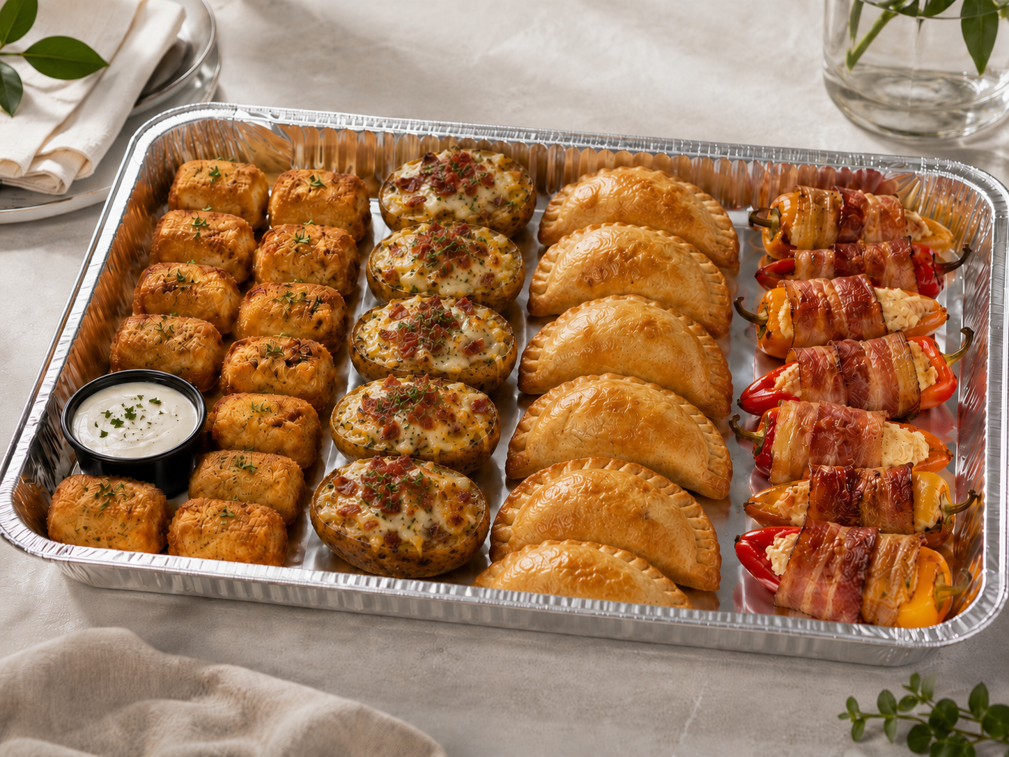Domino Hot Box Classic Chłopski — ciepłe przekąski Catering Domino Nowy Sącz