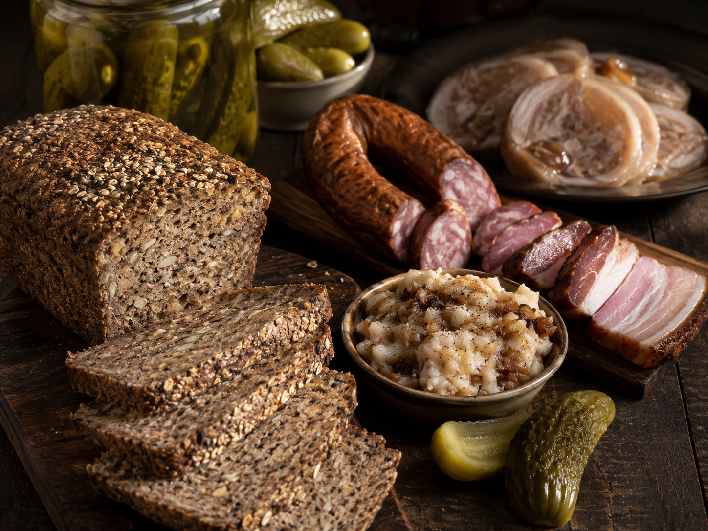 Domowy chleb orkiszowy na naturalnym zakwasie Catering Domino